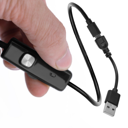 Полужесткий эндоскоп-видеоскоп microUSB 2м МЕГЕОН 33022 купить по низкой цене | МАКСПРОФИТ