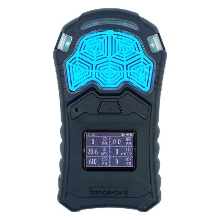 Портативный газоанализатор ТОП-СЕНС 610 (CО, CО2, H2, NO2, O2) с поверкой и возможностью смены сенсоров купить по низкой цене | МАКСПРОФИТ