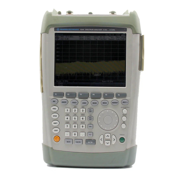 Анализатор спектра Rohde & Schwarz FSH4 (FSH4.24) с предусилителем, следящим генератором и встроенным КСВН-мостом (демонстрационный) купить по низкой цене | МАКСПРОФИТ