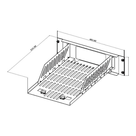 Комплект для монтажа DG5000 в 19-дюймовую стойку RIGOL RMK-DG-5 купить по низкой цене | МАКСПРОФИТ