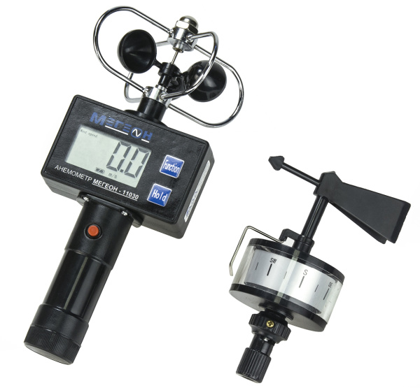 Анемометр чашечный МЕГЕОН 11030 купить по низкой цене | МАКСПРОФИТ