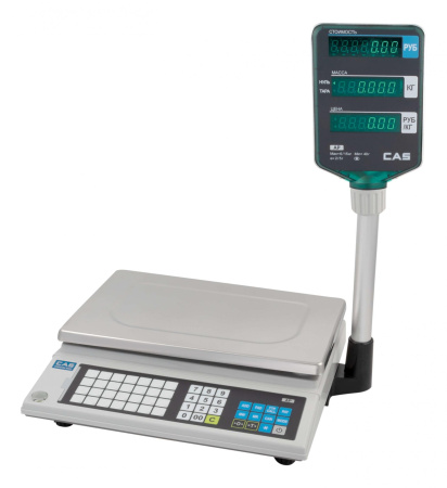 Весы CAS AP-1 (15M Big Tr.) купить по низкой цене | МАКСПРОФИТ