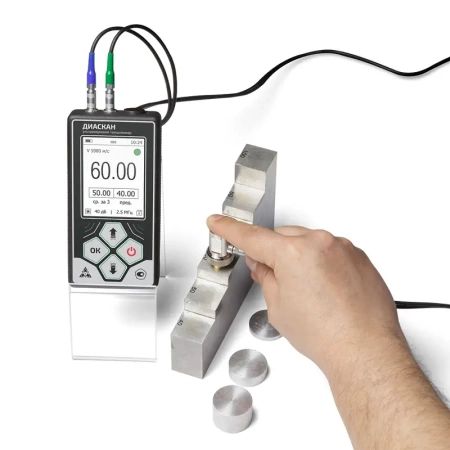 Ультразвуковой толщиномер Техно-НДТ ДИАСКАН (с преобразователями 5 и 10 МГц) купить по низкой цене | МАКСПРОФИТ