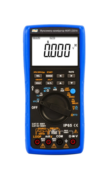 Мультиметр-калибратор АКИП-2201А купить по низкой цене | МАКСПРОФИТ